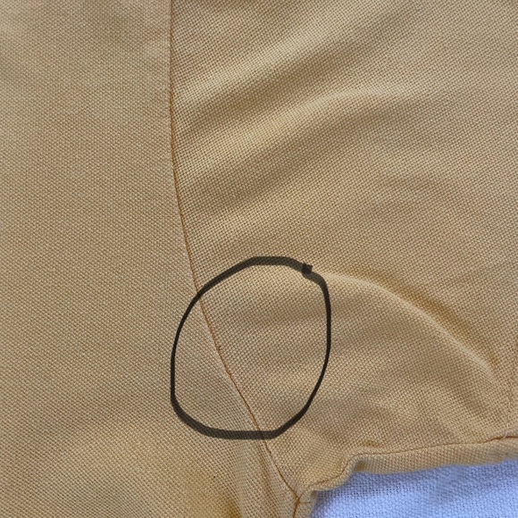 Lacoste Vintage Men’s yellow polo. Size Large. See chart. - Picture 13 of 13